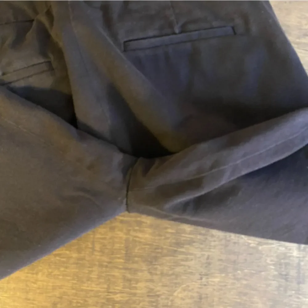 J. Crew Black Chino Trouser Pants